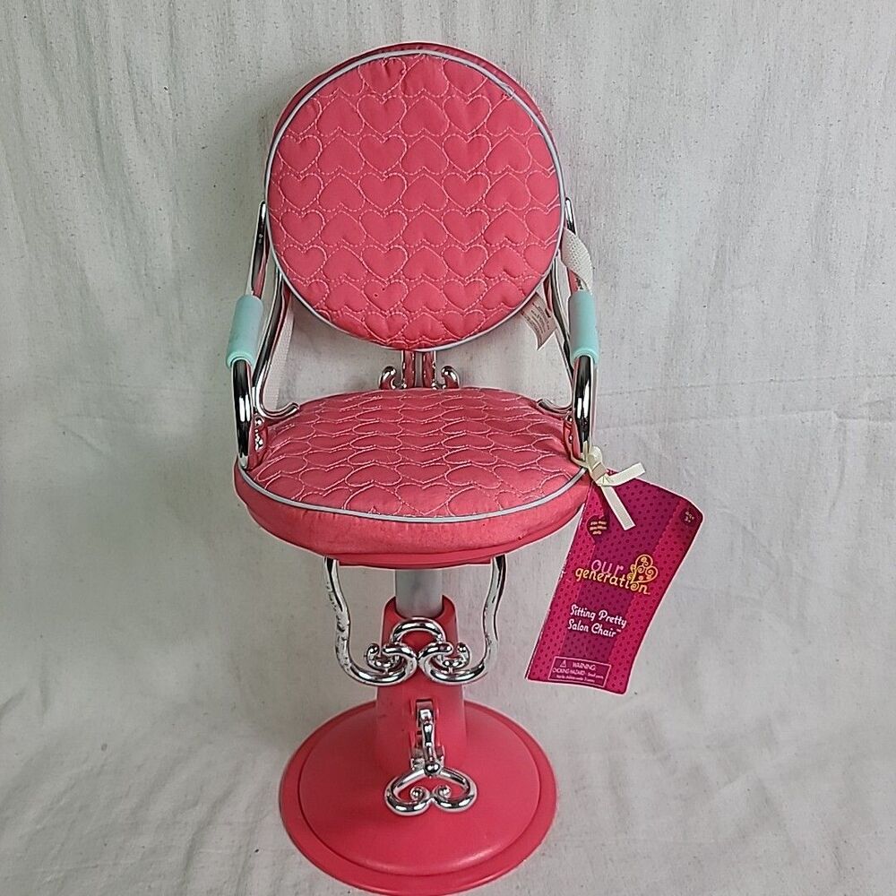 Our Generation Doll Battat Beauty Hair Salon Chair ONLY American Girl 18"